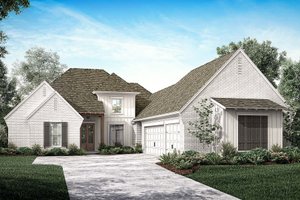 Home Plan - Farmhouse Exterior - Front Elevation Plan #1081-26
