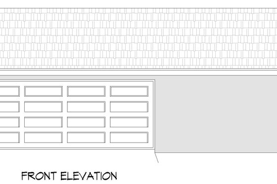 Exterior - Front Elevation 3 for Traditional House Plan #932-681, 0 bath