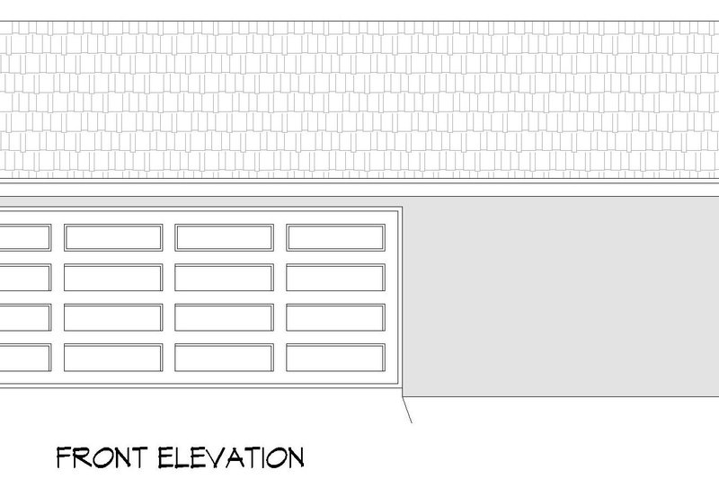 Dream House Plan - Exterior - Front Elevation 3 for Traditional House Plan #932-681, 0 bath