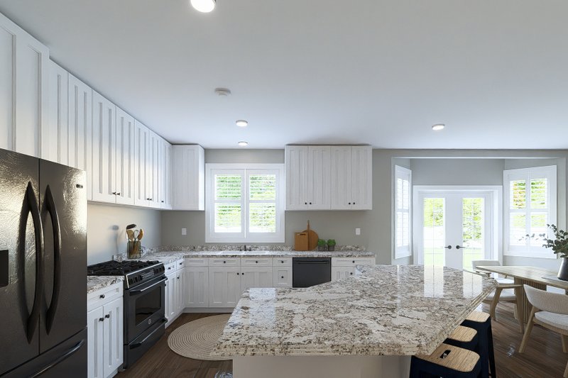 Dream House Plan - Interior - Kitchen 2 for Traditional House Plan #1060-208 - 4 bed, 2.5 bath