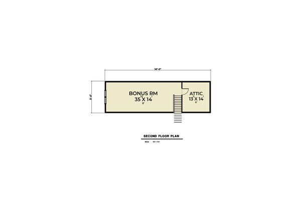 Architectural House Design - Country Floor Plan - Upper Floor Plan #1070-140
