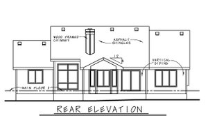 Exterior - Other Elevation for Traditional House Plan #20-619 - 3 bed, 2 bath