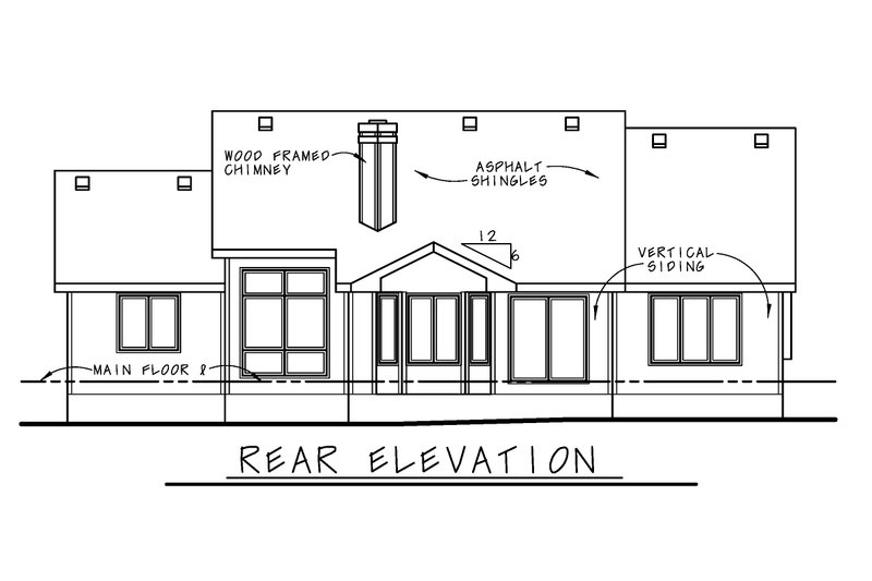 Dream House Plan - Exterior - Other Elevation for Traditional House Plan #20-619 - 3 bed, 2 bath