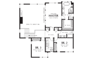 Contemporary Style House Plan - 4 Beds 3 Baths 2873 Sq/Ft Plan #48-706 