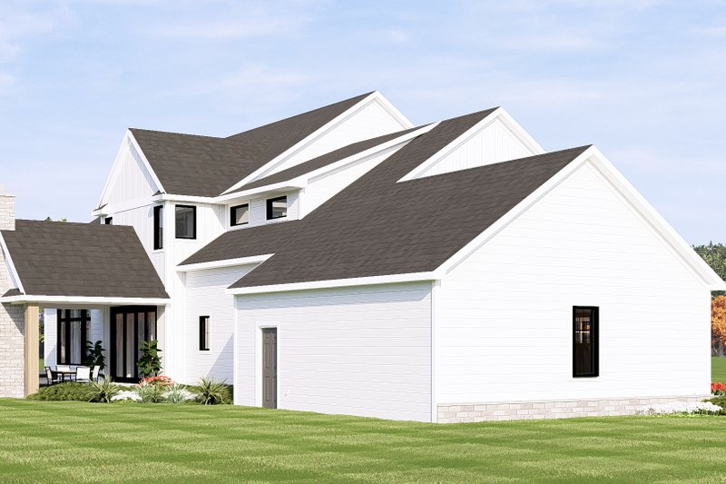 Home Plan - Exterior - Other Elevation 1 for Farmhouse House Plan #1064-113 - 5 bed, 4.5 bath