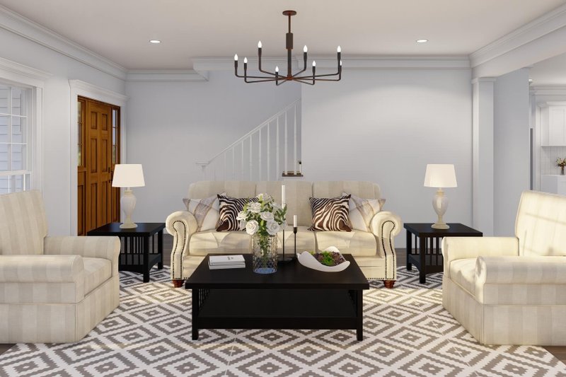 Dream House Plan - Interior - Family Room 1 for Classical House Plan #17-2855 - 5 bed, 3.5 bath
