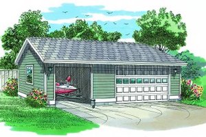 Traditional Exterior - Front Elevation Plan #47-500