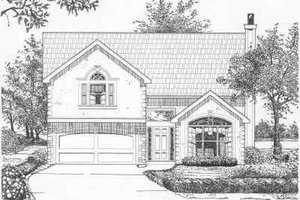 Traditional Exterior - Front Elevation Plan #6-178