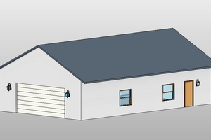 Traditional Exterior - Front Elevation Plan #550-3