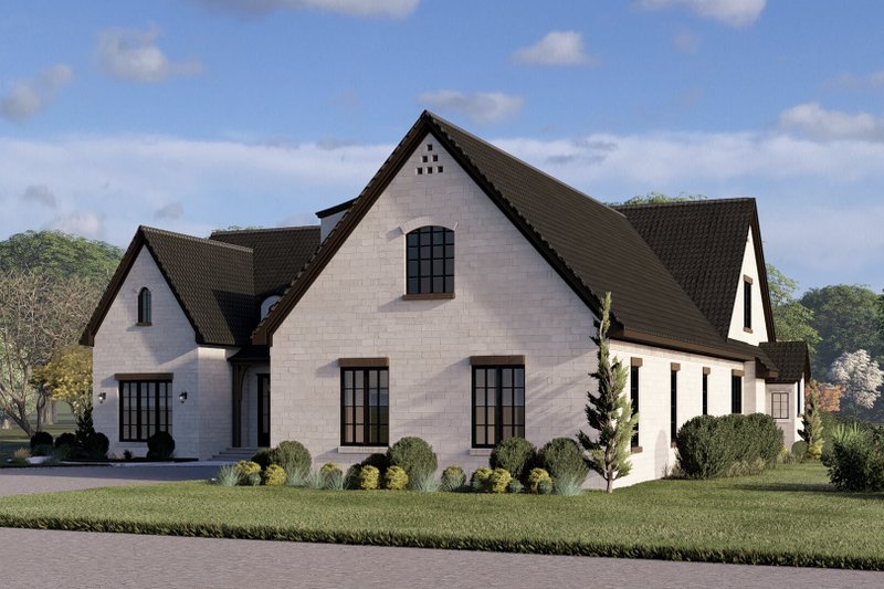 House Design - Exterior - Other Elevation for Contemporary House Plan #923-391 - 4 bed, 4.5 bath