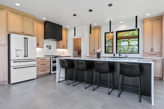 Interior - Kitchen 2 for Contemporary House Plan #1070-214 - 4 bed, 3.5 bath