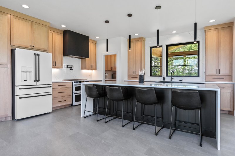 House Design - Interior - Kitchen 2 for Contemporary House Plan #1070-214 - 4 bed, 3.5 bath