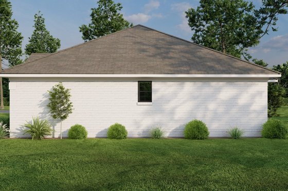 Exterior - Other Elevation 1 for Traditional House Plan #17-541 - 4 bed, 2 bath