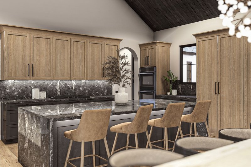 Home Plan - Interior - Kitchen 1 for Modern House Plan #455-513 - 5 bed, 3.5 bath