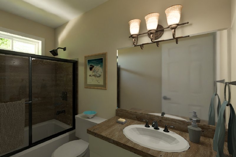 House Design - Interior - Master Bathroom for Farmhouse House Plan #126-291 - 4 bed, 4 bath