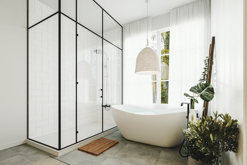 Architectural House Design - Interior - Bathroom 2 for Farmhouse House Plan #23-2785 - 5 bed, 3.5 bath