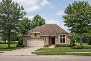 Dream House Plan - Exterior - Front Elevation for Cottage House Plan #20-2630 - 2 bed, 2 bath