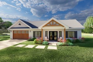 Farmhouse Exterior - Front Elevation Plan #126-175