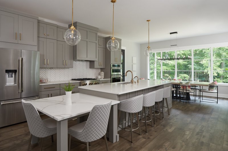 Architectural House Design - Interior - Kitchen for Modern House Plan #928-395 - 4 bed, 4.5 bath