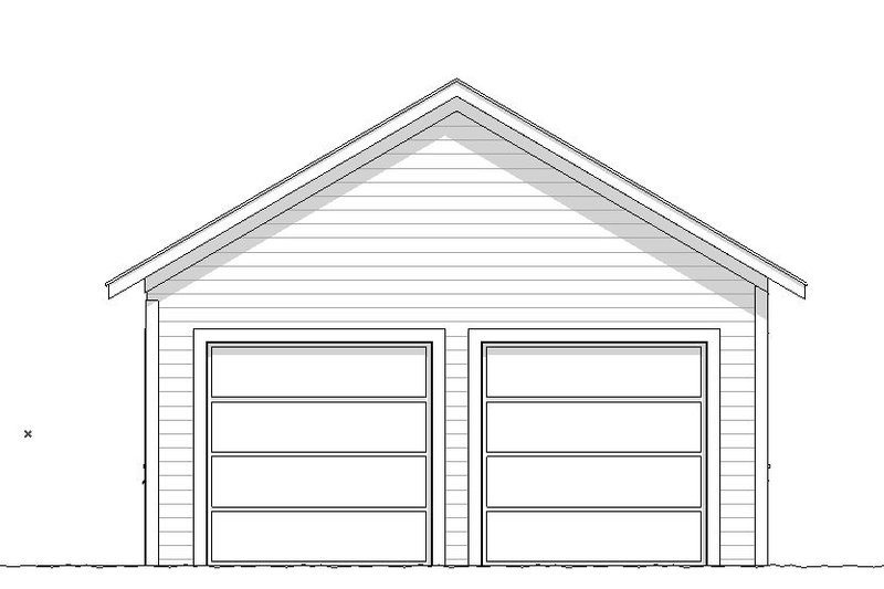 House Blueprint - Exterior - Other Elevation 2 for Farmhouse House Plan #901-154 - 5 bed, 3.5 bath