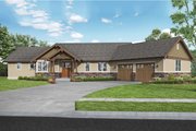 Craftsman Style House Plan - 4 Beds 3 Baths 3121 Sq/Ft Plan #48-942 