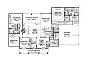 Southern Style House Plan - 4 Beds 3.5 Baths 2601 Sq/Ft Plan #21-216 