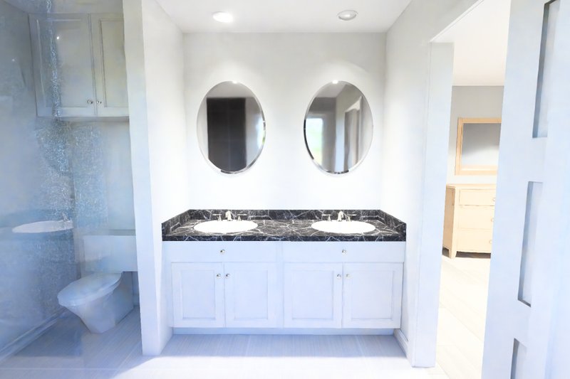Dream House Plan - Interior - Master Bathroom for Modern House Plan #513-2440 - 2 bed, 2 bath