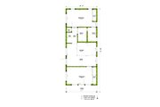 Modern Style House Plan - 2 Beds 2 Baths 863 Sq/Ft Plan #1106-75 Floor 