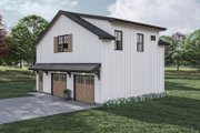 Barndominium Style House Plan - 1 Beds 1 Baths 1009 Sq/Ft Plan #455-501 