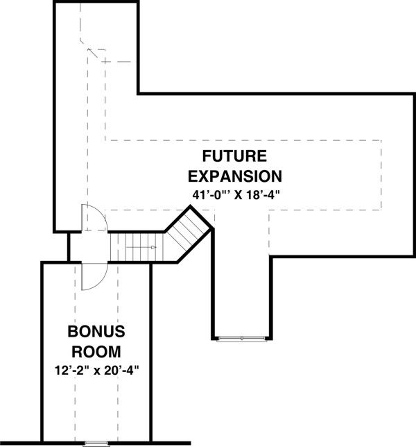 Colonial Floor Plan - Other Floor Plan #56-590