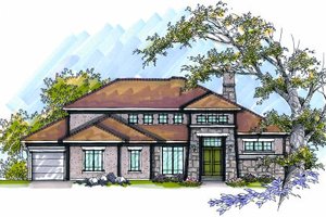 Traditional Exterior - Front Elevation Plan #70-994