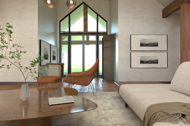 Architectural House Design - Interior - Entry 2 for Barndominium House Plan #1064-302 - 3 bed, 2.5 bath