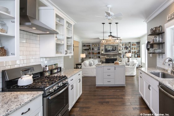 Interior - Kitchen 1 for Country House Plan #929-670 - 3 bed, 2 bath