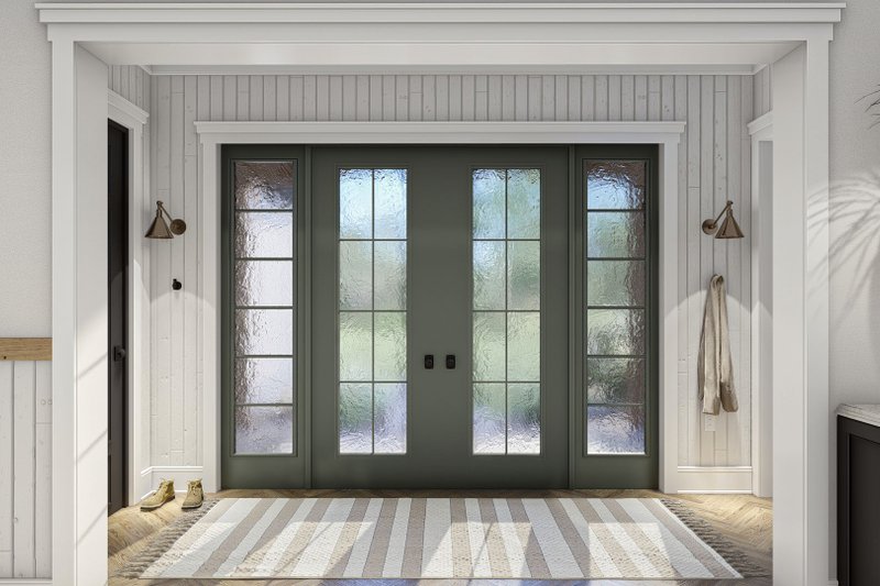 Home Plan - Interior - Entry for Cottage House Plan #455-299 - 3 bed, 2.5 bath
