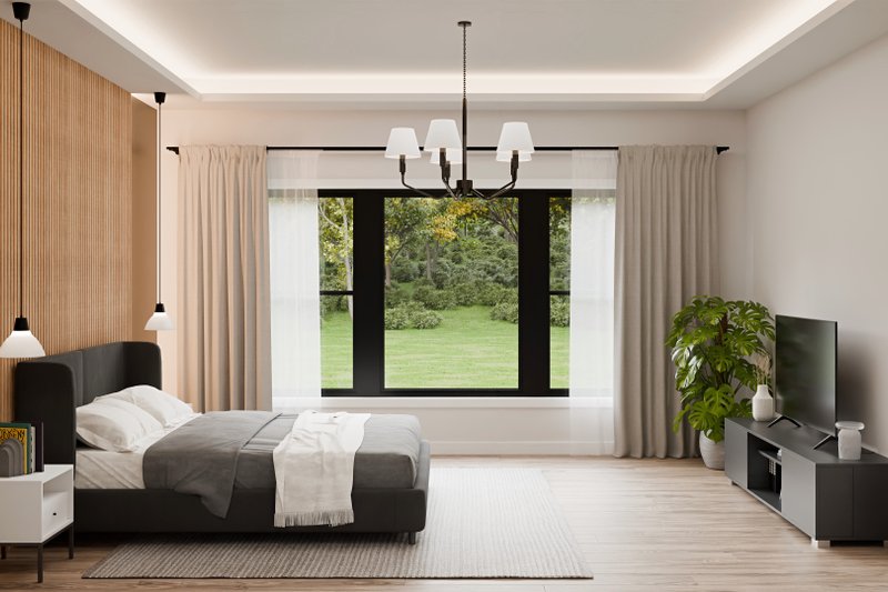 Dream House Plan - Interior - Master Bedroom 1 for Country House Plan #1089-66 - 3 bed, 2 bath
