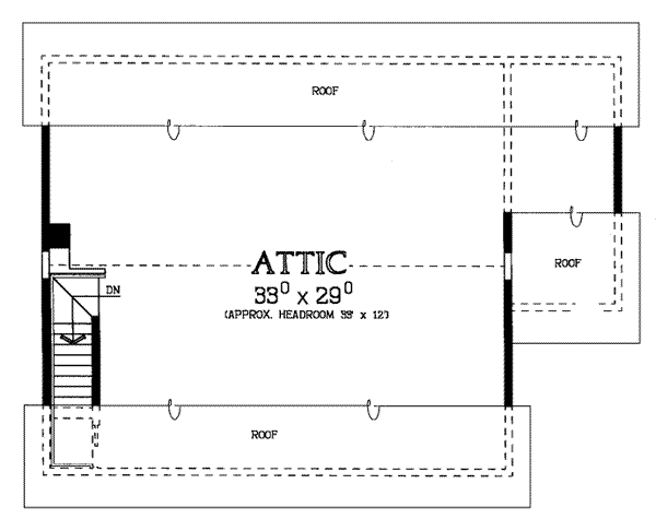House Blueprint - Traditional Floor Plan - Other Floor Plan #72-156