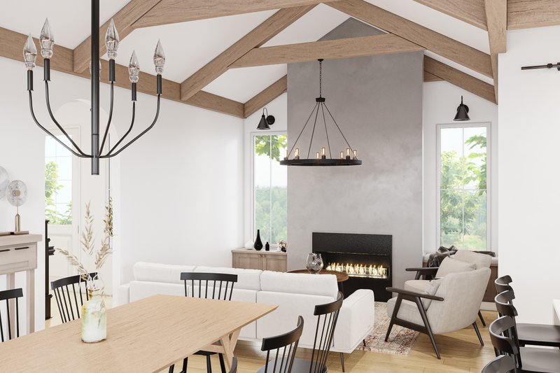 Dream House Plan - Interior - Family Room for Bungalow House Plan #23-2784 - 3 bed, 2 bath
