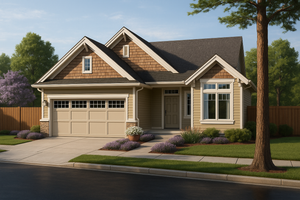 Craftsman Exterior - Front Elevation Plan #112-238