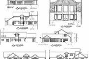 Traditional Style House Plan - 4 Beds 3 Baths 6403 Sq/Ft Plan #60-519 