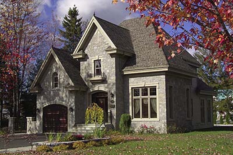 Home Plan - Photo 5 for European House Plan #23-360 - 3 bed, 2 bath