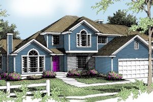 Traditional Exterior - Front Elevation Plan #94-201