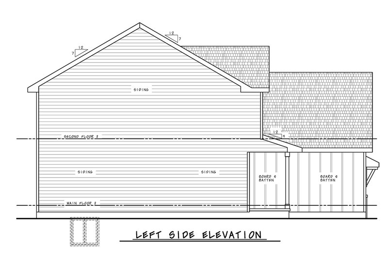 Dream House Plan - Exterior - Other Elevation for Farmhouse House Plan #20-2656 - 4 bed, 3.5 bath