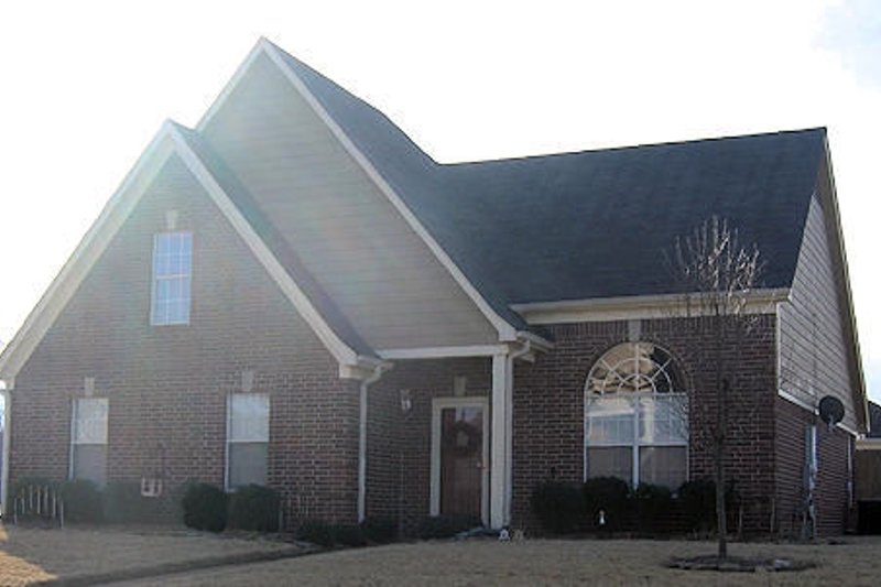 Exterior - Front Elevation 2 for European House Plan #81-13770 - 3 bed, 2.5 bath