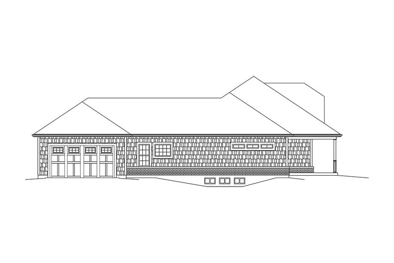 Home Plan - Exterior - Other Elevation for Craftsman House Plan #57-652 - 4 bed, 2.5 bath