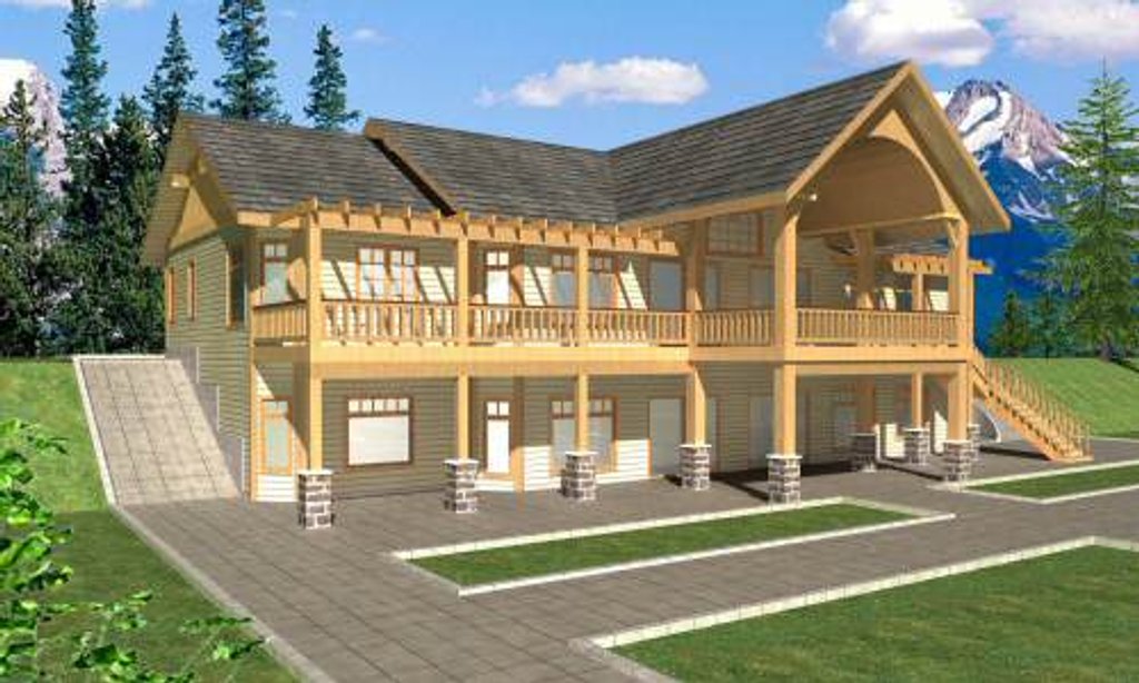 Southern Style House Plan - 3 Beds 2.5 Baths 4468 Sq/Ft Plan #117-565