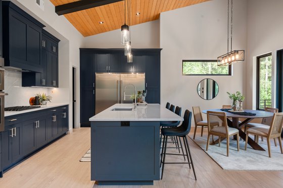 Interior - Kitchen 2 for Contemporary House Plan #1070-215 - 3 bed, 3 bath