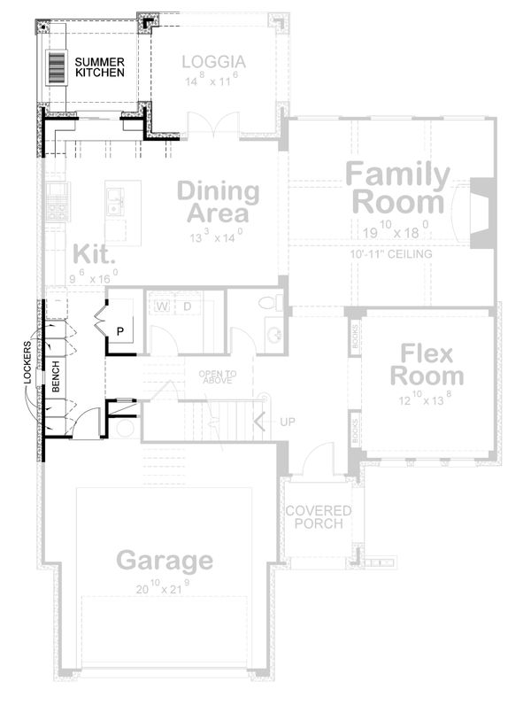 House Plan Design - European Floor Plan - Other Floor Plan #20-2448