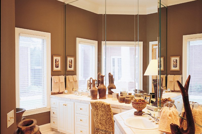 Dream House Plan - Interior - Master Bathroom for Farmhouse House Plan #45-629 - 4 bed, 7 bath