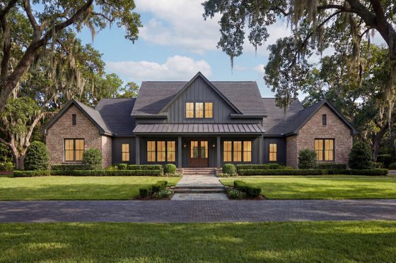 Exterior - Front Elevation 6 for Farmhouse House Plan #430-420 - 4 bed, 3.5 bath