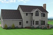 Traditional Style House Plan - 3 Beds 2.5 Baths 1875 Sq/Ft Plan #75-160 